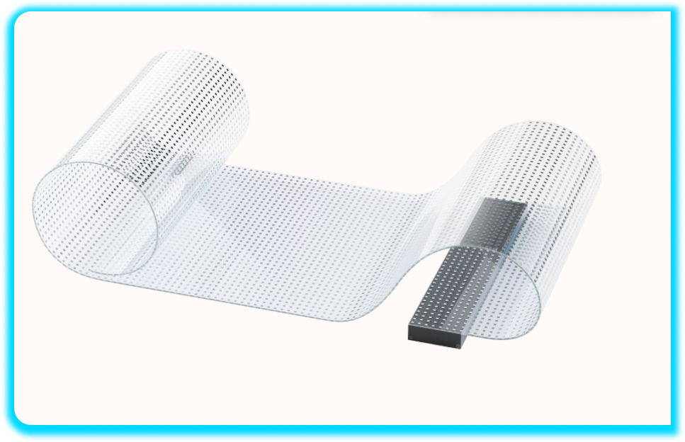 Film LED transparent