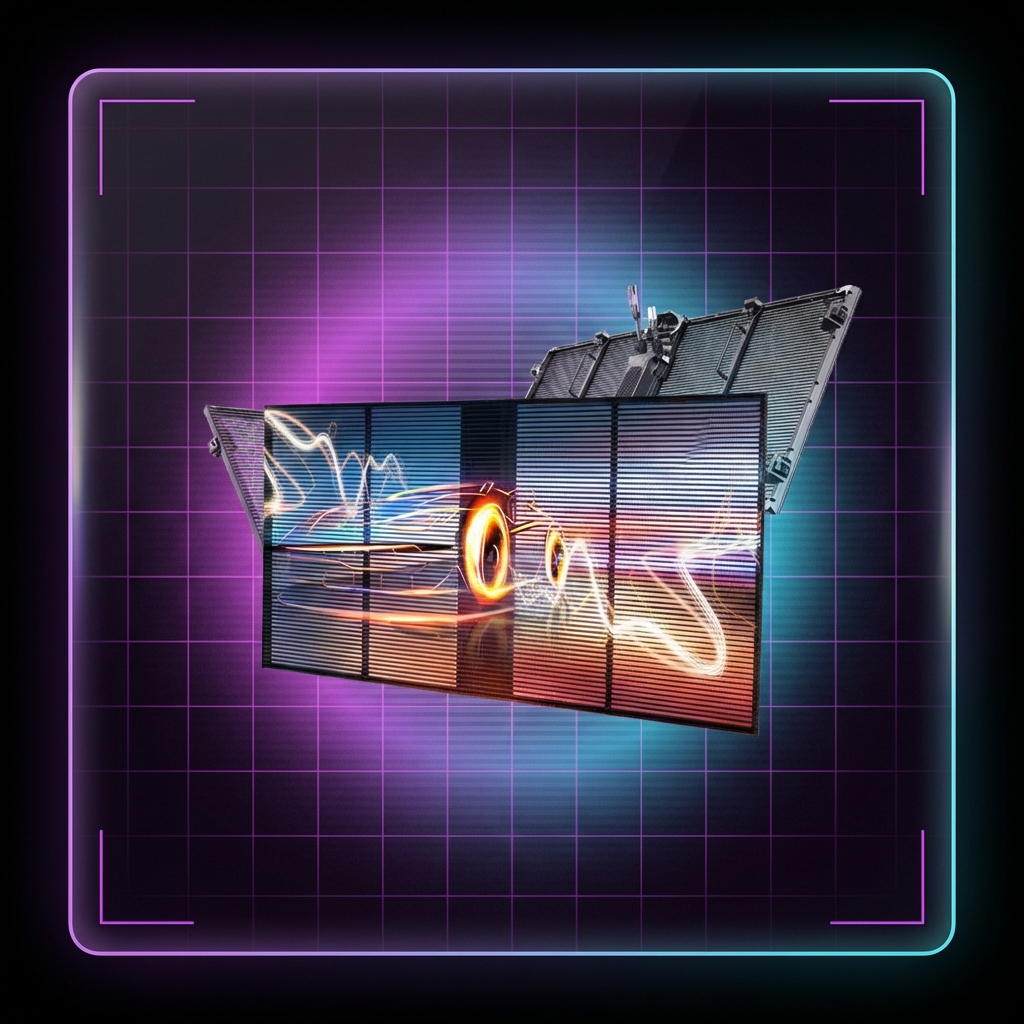 Rideau LED Transparent